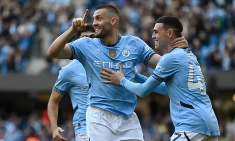 Huấn luyện viên Pep Guardiola báo tin vui cho người hâm mộ Man City