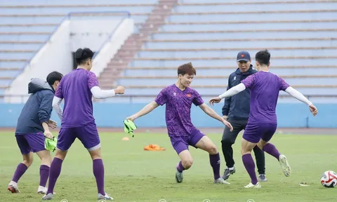 Tiền vệ Hoàng Đức: “Đội tuyển Việt Nam hướng tới kết quả tốt nhất trong từng trận đấu”