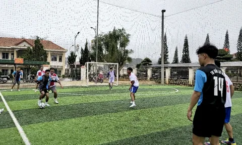 Huyện Lạc Dương tổ chức giải Bóng đá, Bóng chuyền kỷ niệm 80 năm Ngày thành lập Quân đội Nhân dân Việt Nam