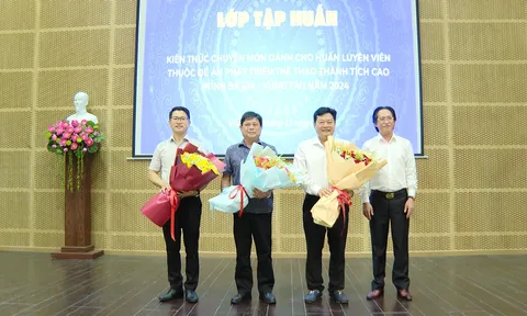 Bà Rịa - Vũng Tàu bồi dưỡng chuyên môn thể thao thành tích cao