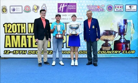 Giải Golf Malaysian Amateur Open 2024: Nguyễn Anh Minh lên ngôi vô địch