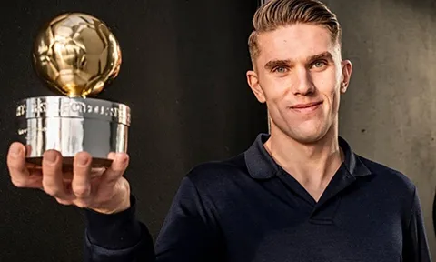 "Ngôi sao" của Sporting Lisbon đoạt giải Cầu thủ xuất sắc nhất Thụy Điển năm 2024