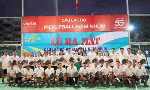 Thành lập câu lạc bộ Pickleball huyện Nậm Nhùn