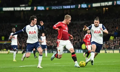 Tottenham đá bay Man United khỏi Tứ kết Cúp Liên đoàn Anh