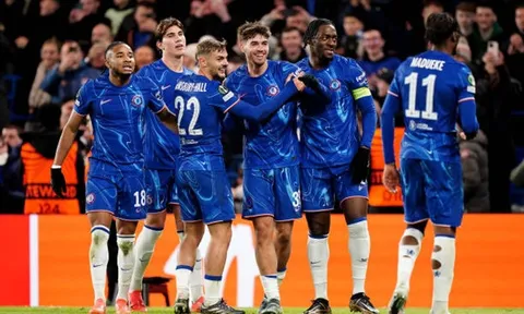 Chelsea thắng đậm trận hạ màn vòng xếp hạng Conference League