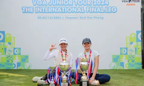 Golfer trẻ Nguyễn Viết Gia Hân vô địch mùa giải VGA Junior Tour 2024