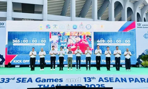 Chủ nhà Thái Lan tổ chức Lễ đếm ngược thời gian tới SEA Games 33 - 2025