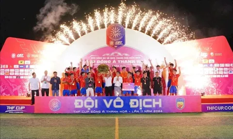 Hậu Lộc vô địch giải Bóng đá Thanh Hóa miền Nam THF-11 năm 2024