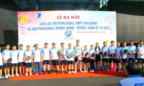 Ra mắt câu lạc bộ Pickleball VNPT An Giang 