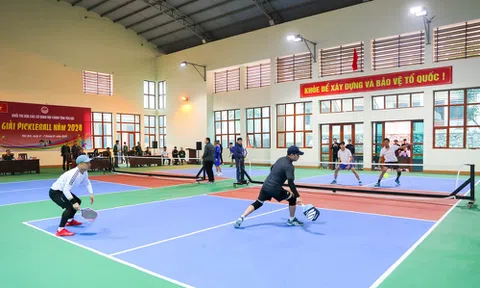 Giải Pickleball Khối thi đua các cơ quan nội chính tỉnh Yên Bái năm 2024