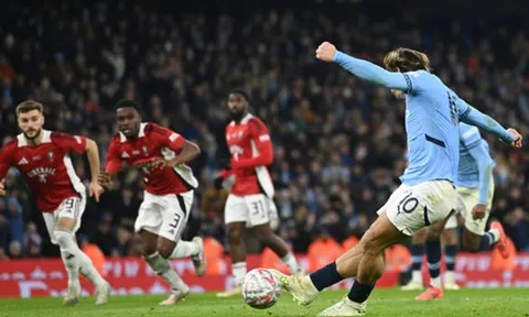 Man City thắng đậm ở vòng 3 FA Cup