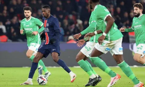 Ousmane Dembele tỏa sáng, PSG giành trọn 3 điểm trước St Etienne