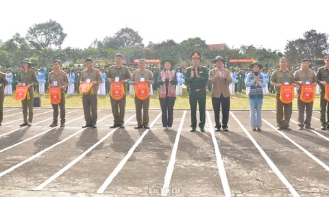 Hội thao Giáo dục Quốc phòng và An ninh học sinh THPT tỉnh Đắk Lắk lần thứ VII