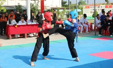 Huyện Long Hồ tổ chức giải Võ cổ truyền mừng Đảng - mừng Xuân  