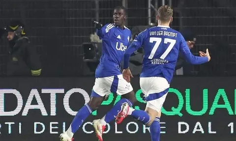 Câu lạc bộ Como thắng đậm ở vòng 21 Serie A