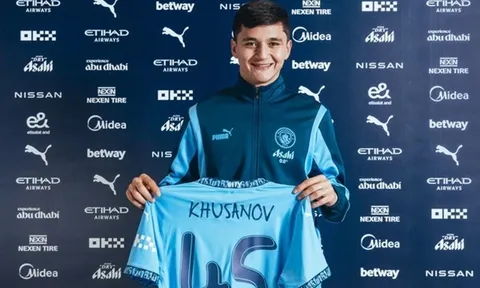 Man City công bố bản hợp đồng đầu tiên trong tháng Giêng