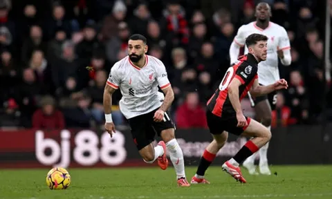Mohamed Salah lập cột mốc mới