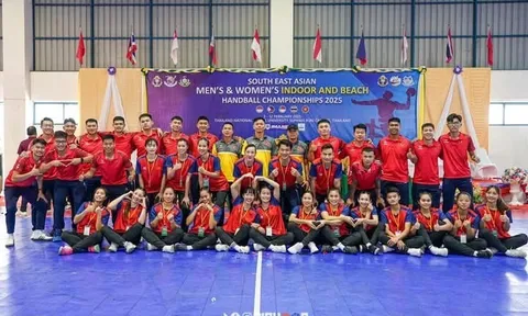 Giải vô địch Bóng ném Đông Nam Á 2025: Đội tuyển nam, nữ Việt Nam toàn thắng lượt trận đầu tiên