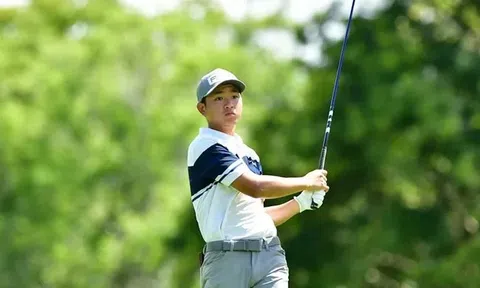 Tăng 4 bậc golfer Nguyễn Anh Minh lên hạng 46 thế giới