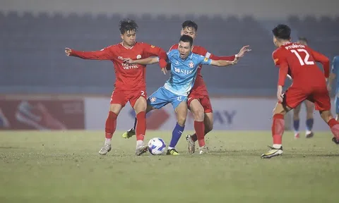 Vòng 13 V.League 2024-2025: SHB Đà Nẵng lỡ cơ hội, Thanh Hóa thoát thua