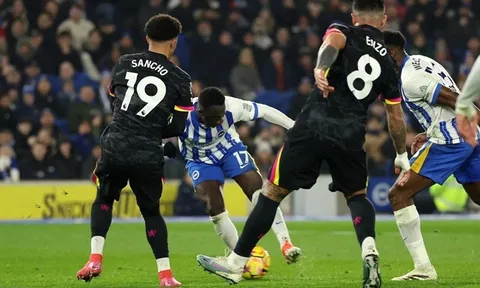 Vòng 25 Premier League: Chelsea thua trên sân Brighton