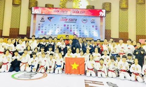 Giải vô địch Ju-jitsu trẻ châu Á 2025: Việt Nam xếp hạng 3 chung cuộc