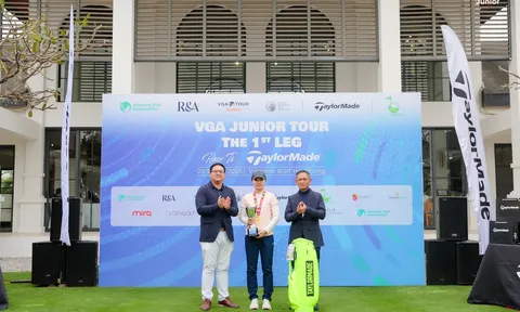 Lê Chúc An vô địch chặng 1 VGA Junior Tour 2025 Race to TaylorMade