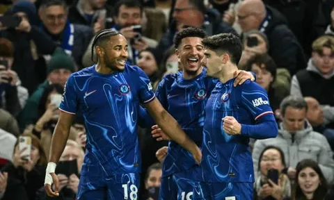 Vòng 27 Premier League: Thắng đậm đối thủ, Chelsea đẩy Man City khỏi tốp 4