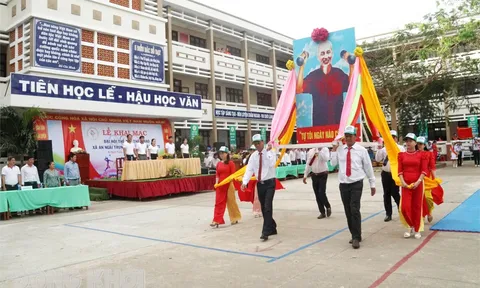 Khai mạc Đại hội Thể dục thể thao xã An Ngãi Trung năm 2025