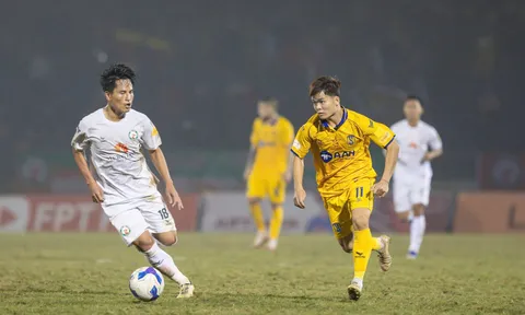 Vòng 16 V.League 2024-2025: Quy Nhơn Bình Định xuống áp chót, Thép Xanh Nam Định bị cầm chân