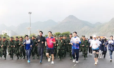 Lai Châu phát động Cuộc vận động “Toàn dân rèn luyện thân thể theo gương Bác Hồ vĩ đại” và Ngày chạy Olympic