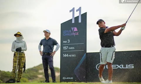 Hơn 100 golfer tranh tài tại giải Golf chuyên nghiệp Lexus Challenge 2025