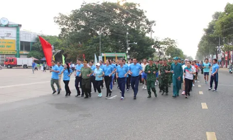 Long An tổ chức Ngày chạy Olympic vì sức khỏe toàn dân năm 2025 
