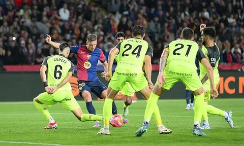Vòng 33 La Liga: Barcelona nhọc nhằn đánh bại Mallorca