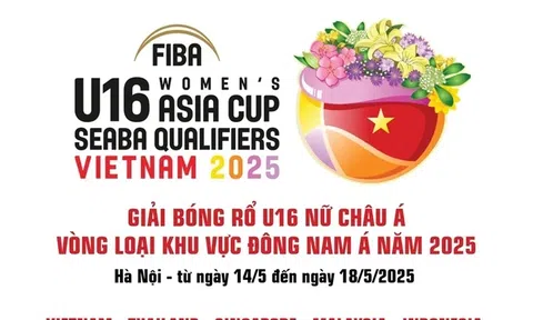 Việt Nam đăng cai Vòng loại giải Bóng rổ U16 châu Á khu vực Đông Nam Á