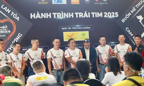 “Hành trình Trái tim - Lan toả yêu thương 2025”: Nơi những trái tim cùng chung nhịp đâp