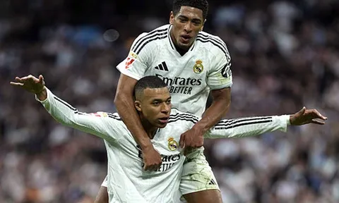 Vòng 34 La Liga: Real Madrid thắng kịch tính, Mbappe áp sát Lewandowski