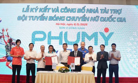 Phú Mỹ đồng hành cùng đội tuyển bóng chuyền nữ Việt Nam