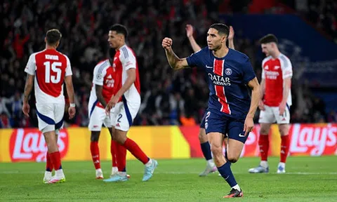 Achraf Hakimi được vinh danh, Dembele phá kỉ lục của Mbappe