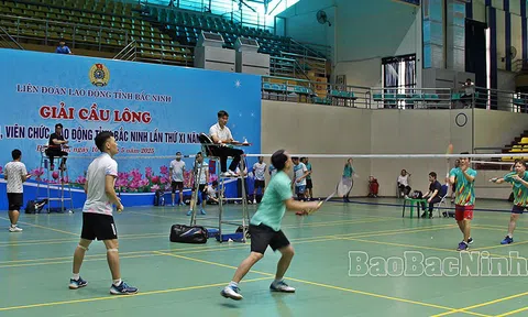 Giải Cầu lông công nhân, viên chức, lao động tỉnh Bắc Ninh lần thứ XI