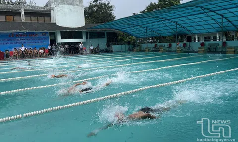 Giải Bơi học sinh phổ thông tỉnh Thái Nguyên năm 2025