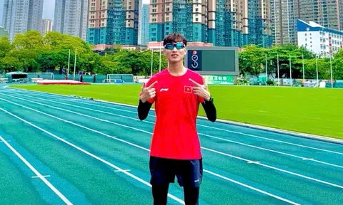 Giải vô địch Điền kinh Hong Kong (Trung Quốc) mở rộng 2025: Lê Tiến Long lập cú đúp ấn tượng