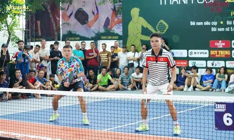 Lý Hoàng Nam - Trịnh Linh Giang đăng quang Giải Pickleball Gia Lai 2025