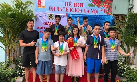 Giải Bơi người khuyết tật Hà Nội 2025: Nghị lực vượt khó của các vận động viên khuyết tật