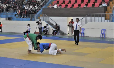 Giải vô địch Kurash toàn quốc và giải vô địch trẻ quốc gia Kurash lần thứ hai: 520 vận động viên tranh tài