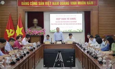 Tích cực chuẩn bị cho Giải Báo chí "Vì sự nghiệp phát triển Văn hóa, Thể thao và Du lịch" lần thứ ba