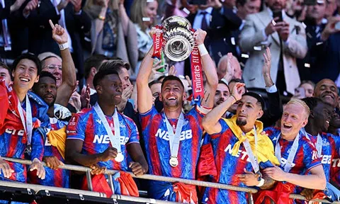 Crystal Palace vô địch FA Cup sau trận thắng Man City