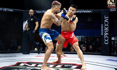 Nghiêm Văn Ý chám trán võ sĩ Nhật Bản ở vòng đấu “Road To UFC 2025”