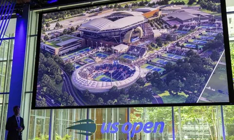 Dự án 800 triệu USD cho sân trung tâm của US Open
