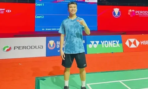 Giải Cầu lông Malaysia Masters 2025: Hải Đăng dừng bước ở vòng đấu chính